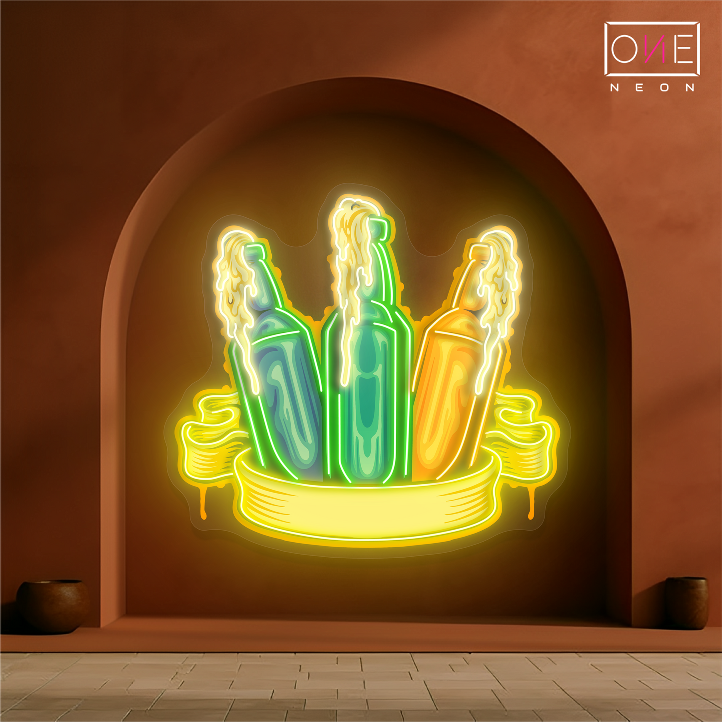 Enseigne néon LED Triple Chill