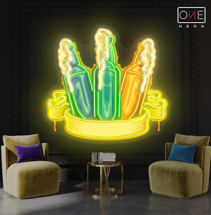 Enseigne néon LED Triple Chill