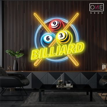 Enseigne Néon LED Billard