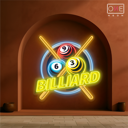 Enseigne Néon LED Billard