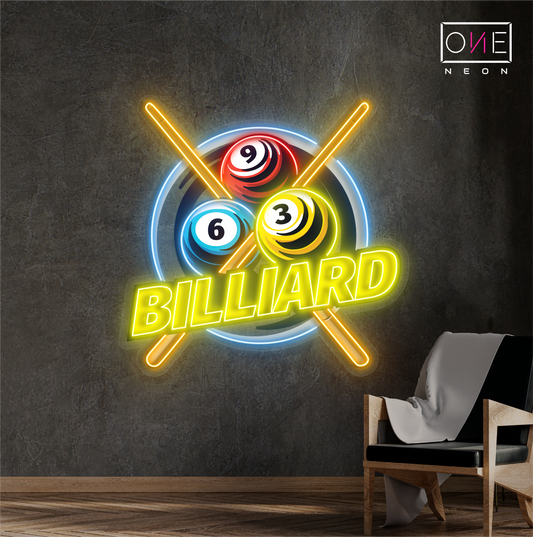Enseigne Néon LED Billard