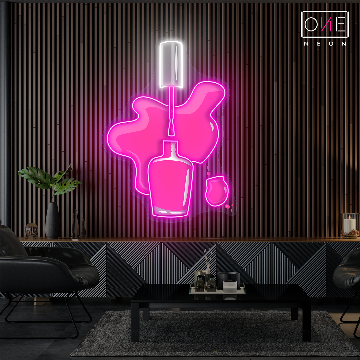 Enseigne néon LED "Polished Perfection"
