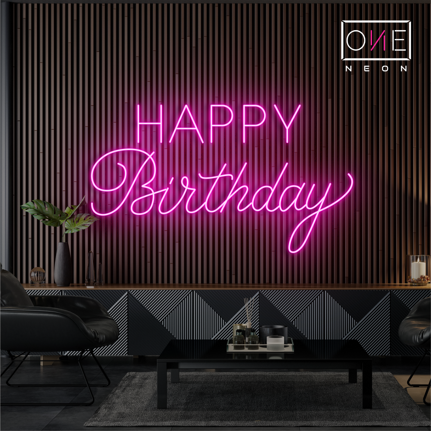 Joyeux Anniversaire Enseigne Néon