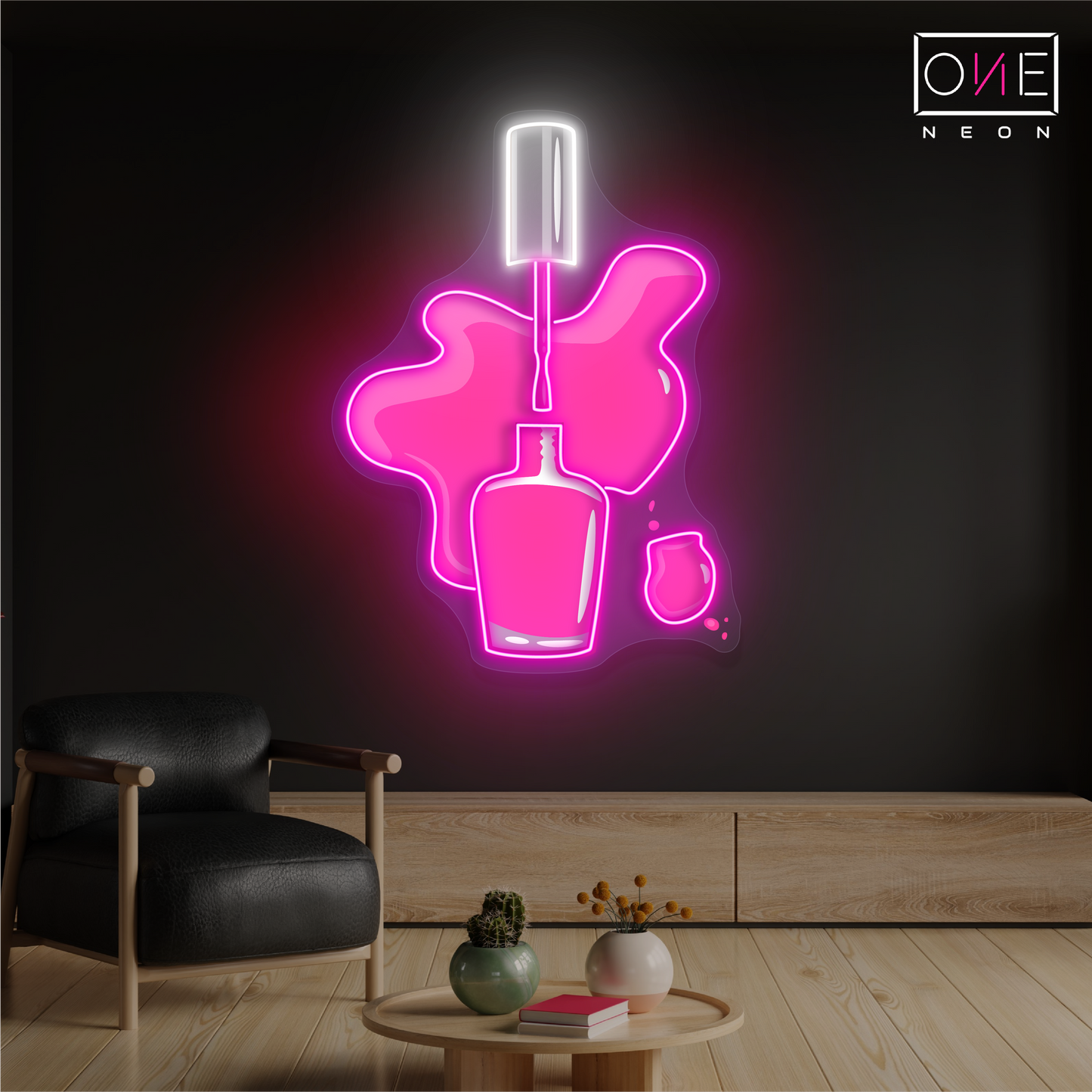 Enseigne néon LED "Polished Perfection"