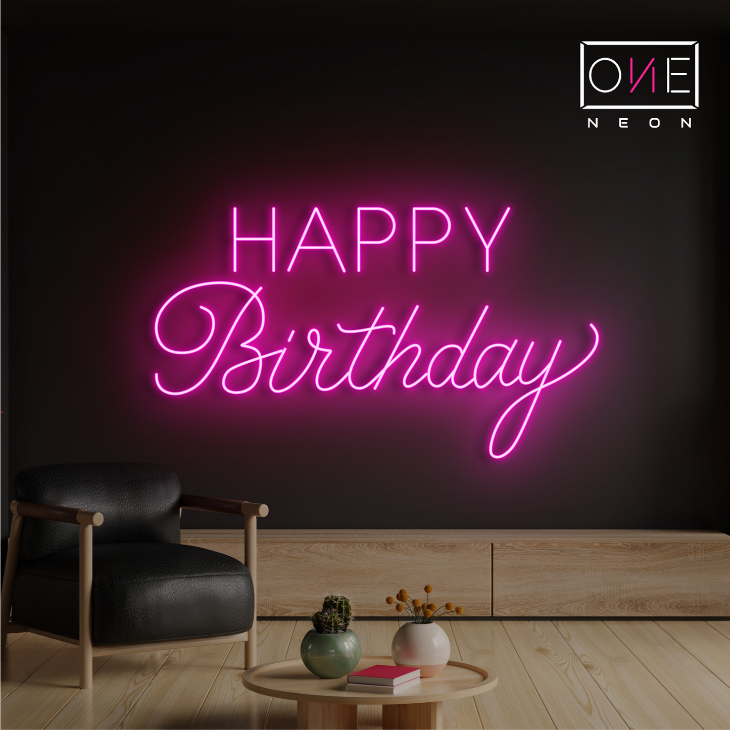 Joyeux Anniversaire Enseigne Néon