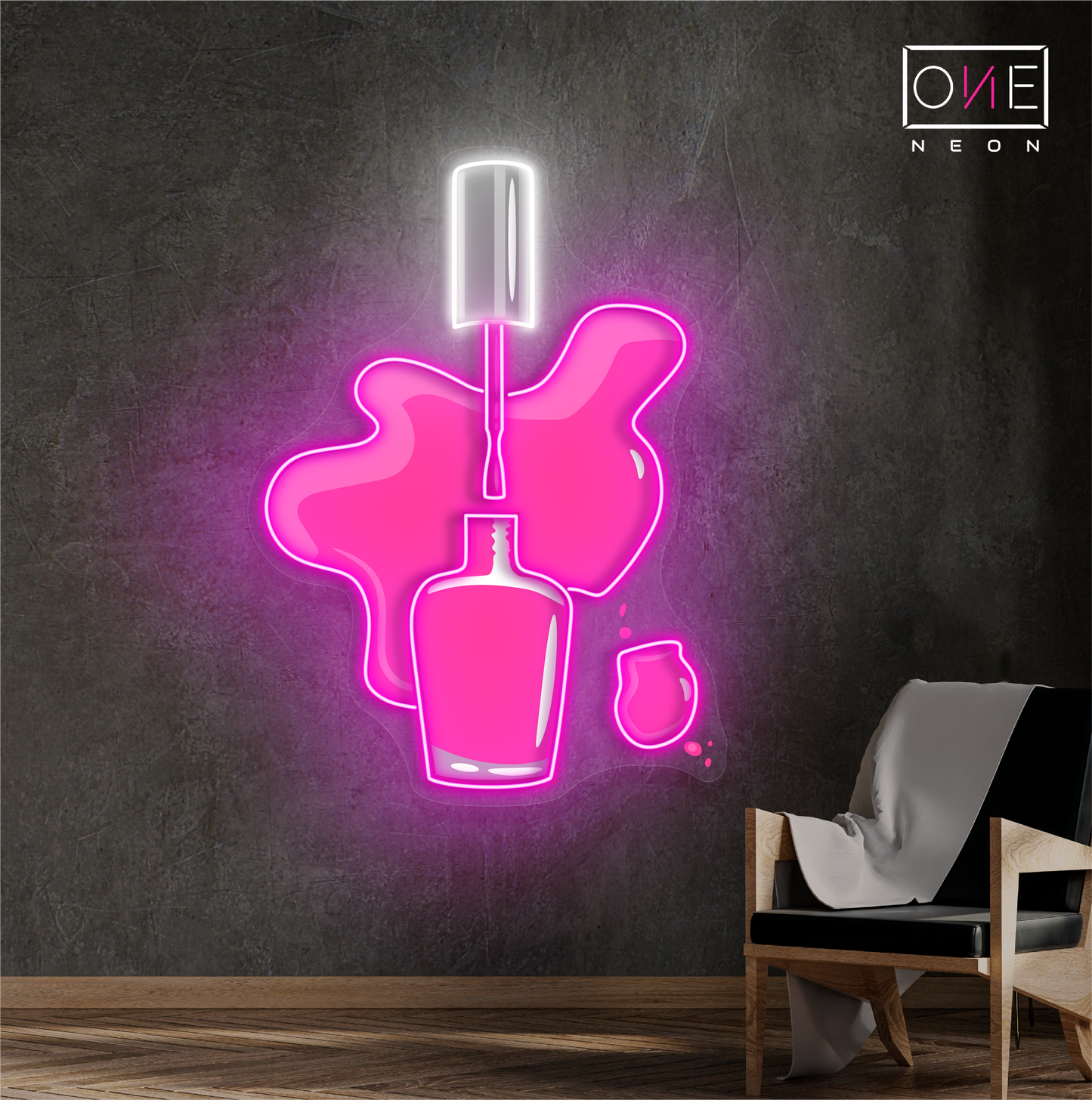 Enseigne néon LED "Polished Perfection"
