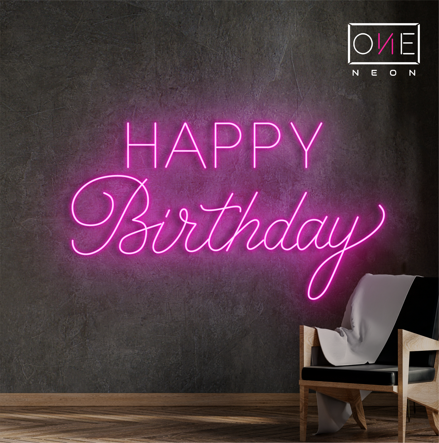 Joyeux Anniversaire Enseigne Néon