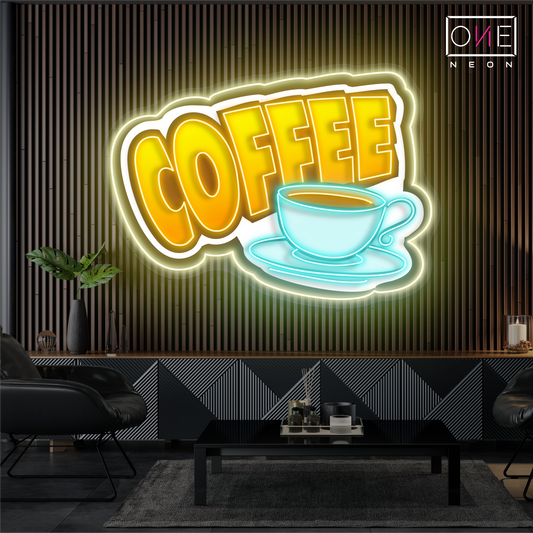 Enseigne Néon LED Motif Café