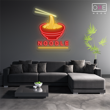Enseigne néon LED Motif nouilles