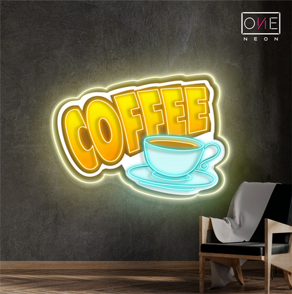 Enseigne Néon LED Motif Café