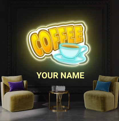 Enseigne Néon LED Motif Café