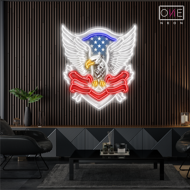 Enseigne lumineuse LED Néon "Symbole de la Liberté"