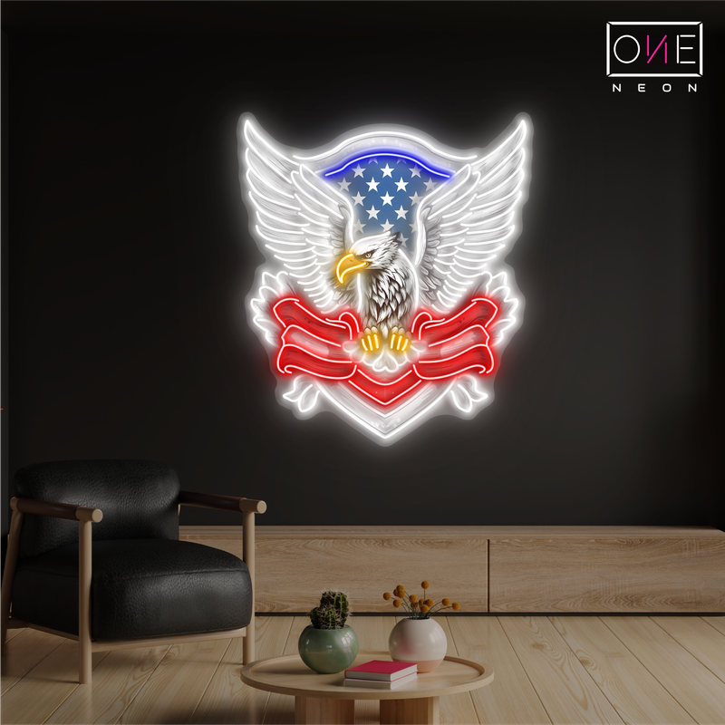 Enseigne lumineuse LED Néon "Symbole de la Liberté"