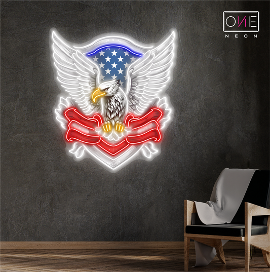 Enseigne lumineuse LED Néon "Symbole de la Liberté"