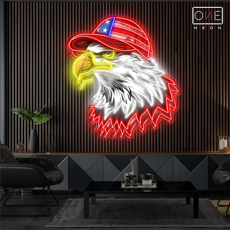Enseigne néon LED American Eagle Artwork