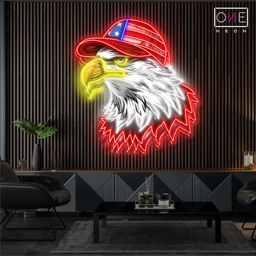 Enseigne néon LED American Eagle Artwork