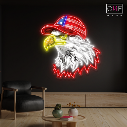 Enseigne néon LED American Eagle Artwork