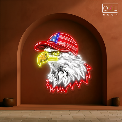 Enseigne néon LED American Eagle Artwork
