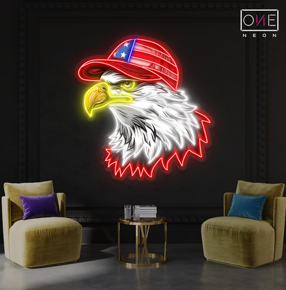 Enseigne néon LED American Eagle Artwork