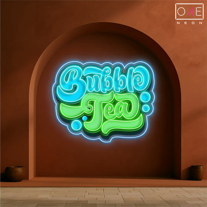 Enseigne Néon LED "Bubble Tea"