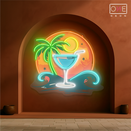 Enseigne Néon LED "Moonlight Margarita"