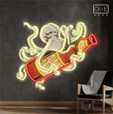 Enseigne Néon LED Octo Brew