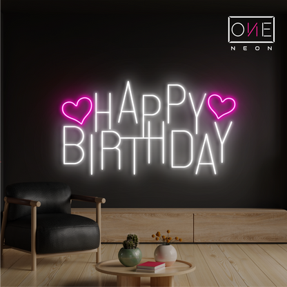 Joyeux Anniversaire Enseigne Néon