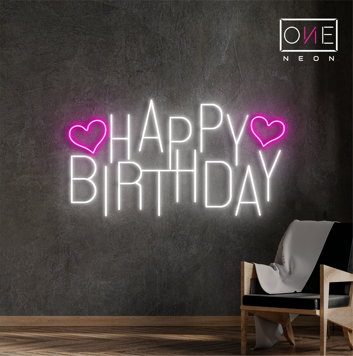 Joyeux Anniversaire Enseigne Néon
