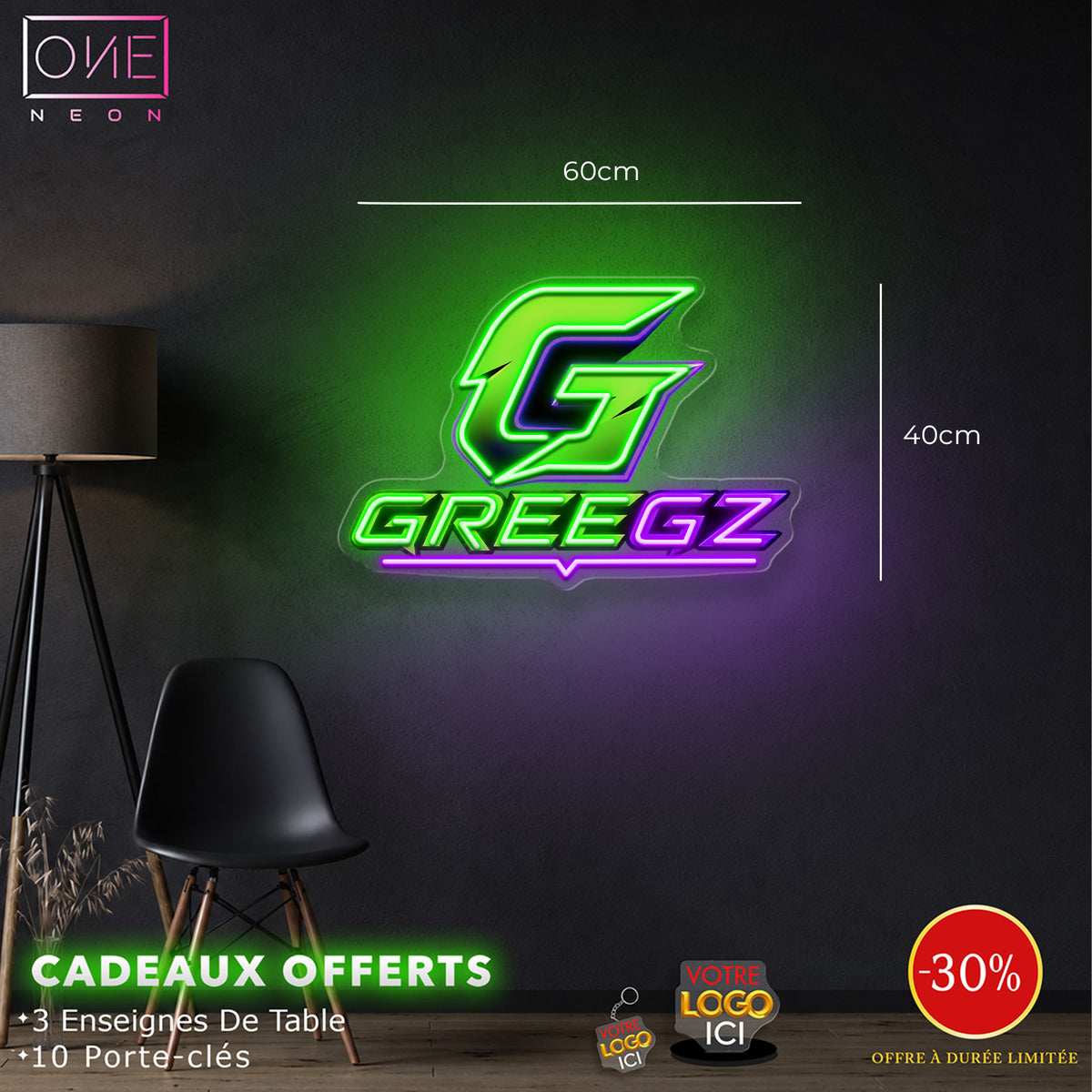 Greegz | Enseigne LED Néon