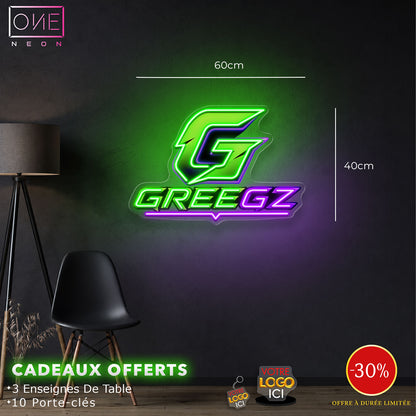 Greegz | Enseigne LED Néon