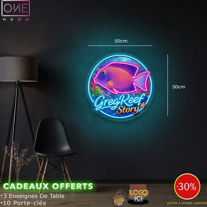 GREG REEF | Enseigne LED Néon