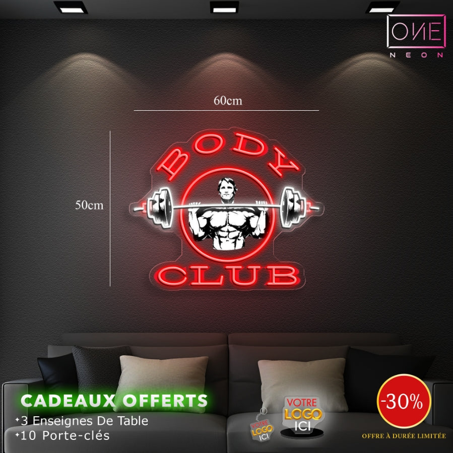 Body Club | Enseigne LED Néon