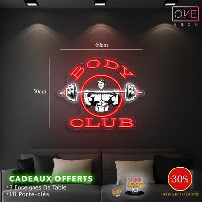 Body Club | Enseigne LED Néon