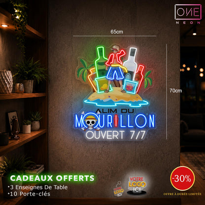 Mourillon | Enseigne LED Néon
