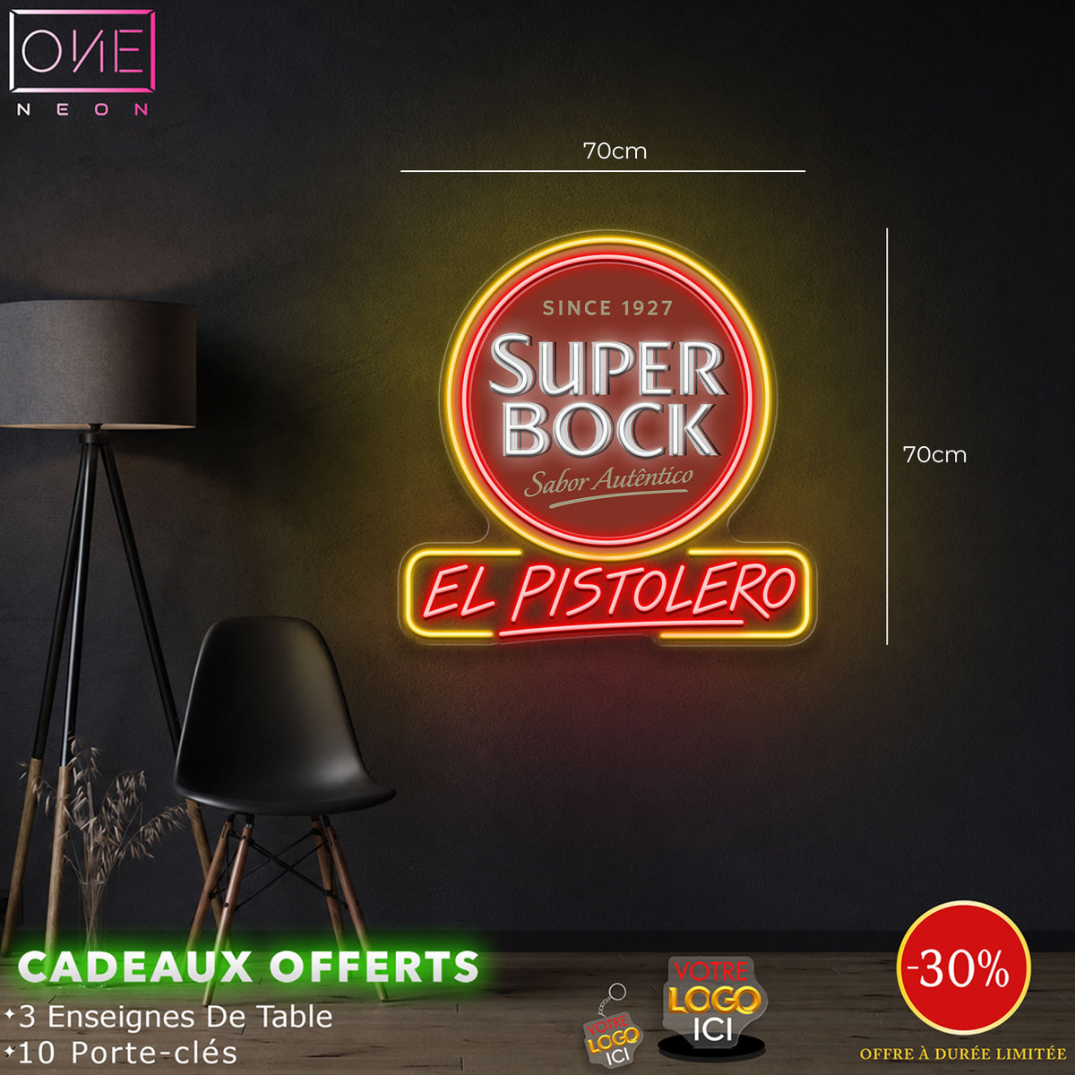 Super Bock | Enseigne LED Néon