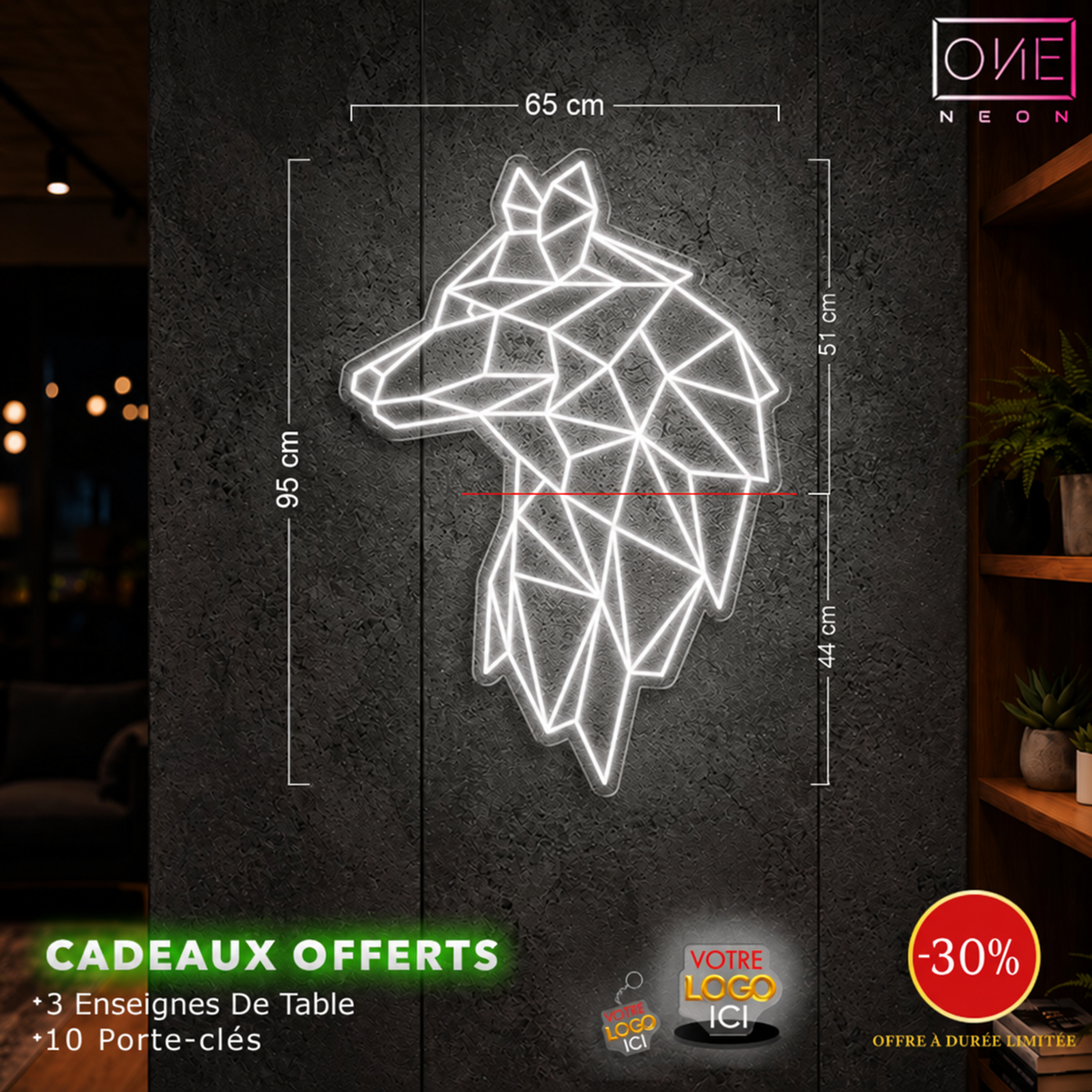 Wolf | Enseignes LED Néon