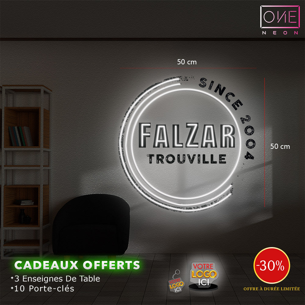 Falzal Trouville| Enseigne LED Néon