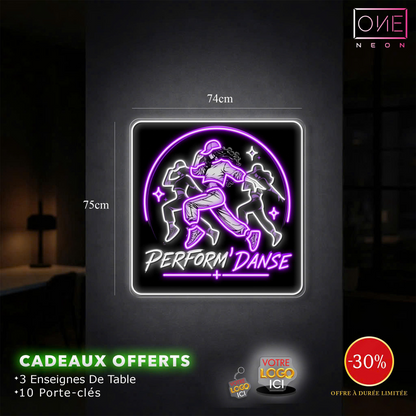 Perform’Danse | Enseigne LED Néon