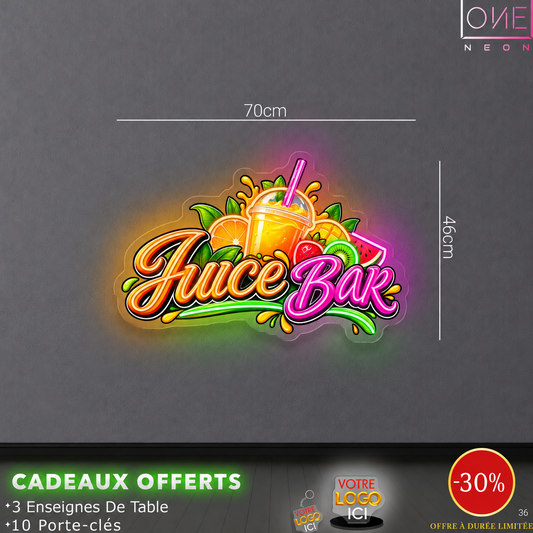 Juice Bar | Enseignes LED Néon