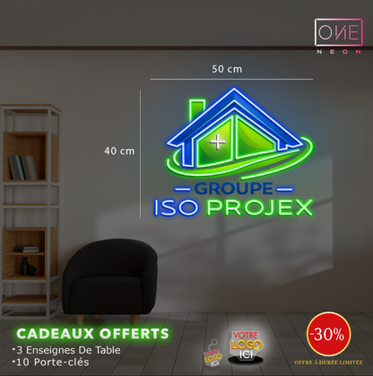 ISO PROJEX | Enseigne LED Néon