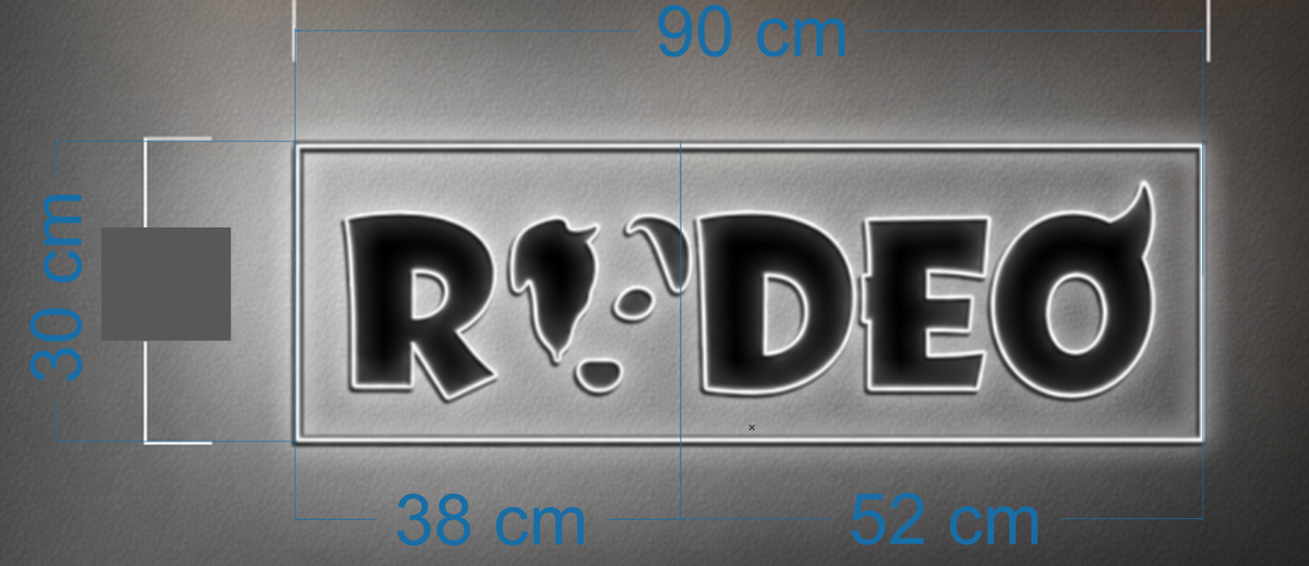 Rodeo | Enseignes LED Néon
