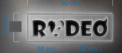 Rodeo | Enseignes LED Néon