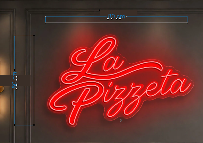 La Pizzeta | Enseigne LED Néon