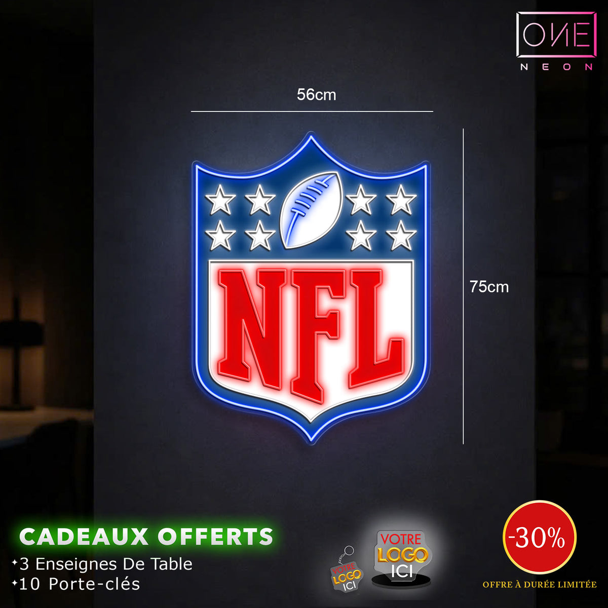 NFL | Enseigne LED Néon