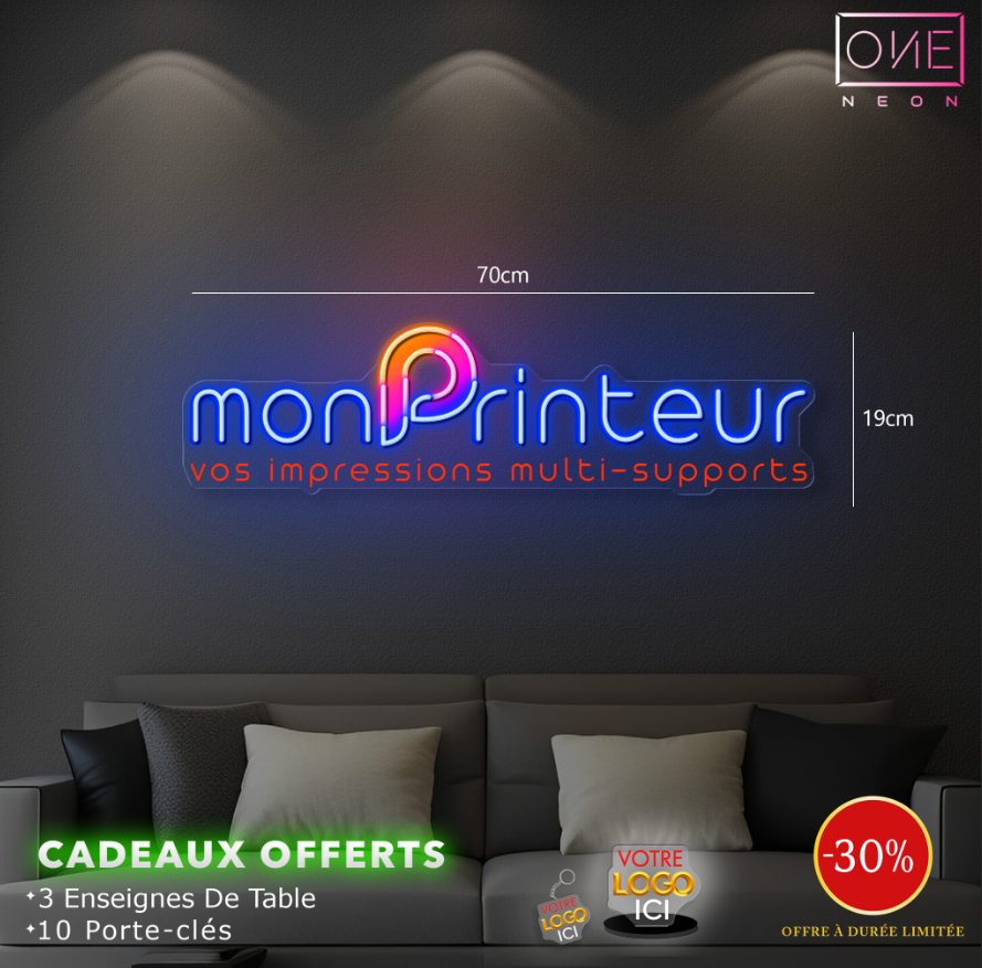 Mon Printeur| Enseigne LED Néon