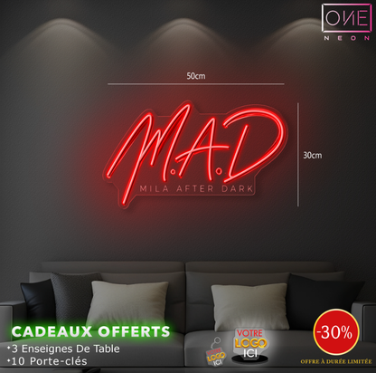 MILA CLUB | Enseigne LED Néon