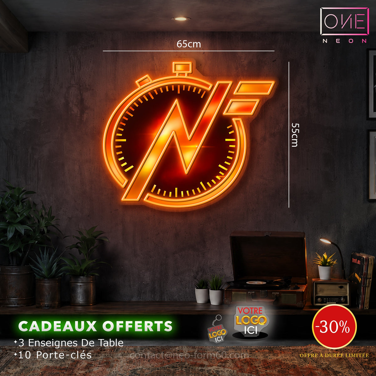 NEOPASCAL | Enseigne LED Néon