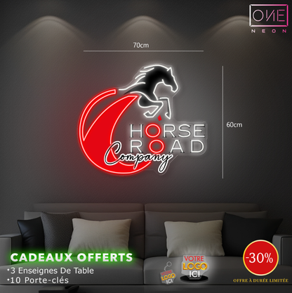 Horse Road | Enseigne LED Néon