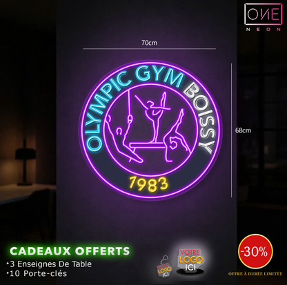 Olympic Gym | Enseigne LED Néon