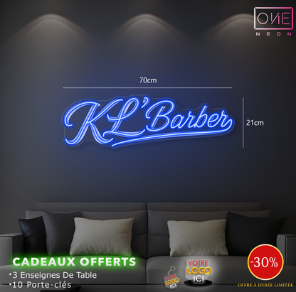 KL'Barber | Enseigne LED Néon
